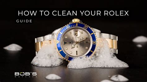 rolex rohrer reinigungsmittel|Rolex watch cleaning solution.